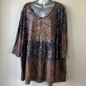 Ulla Popken Tunic Top Size 28/30